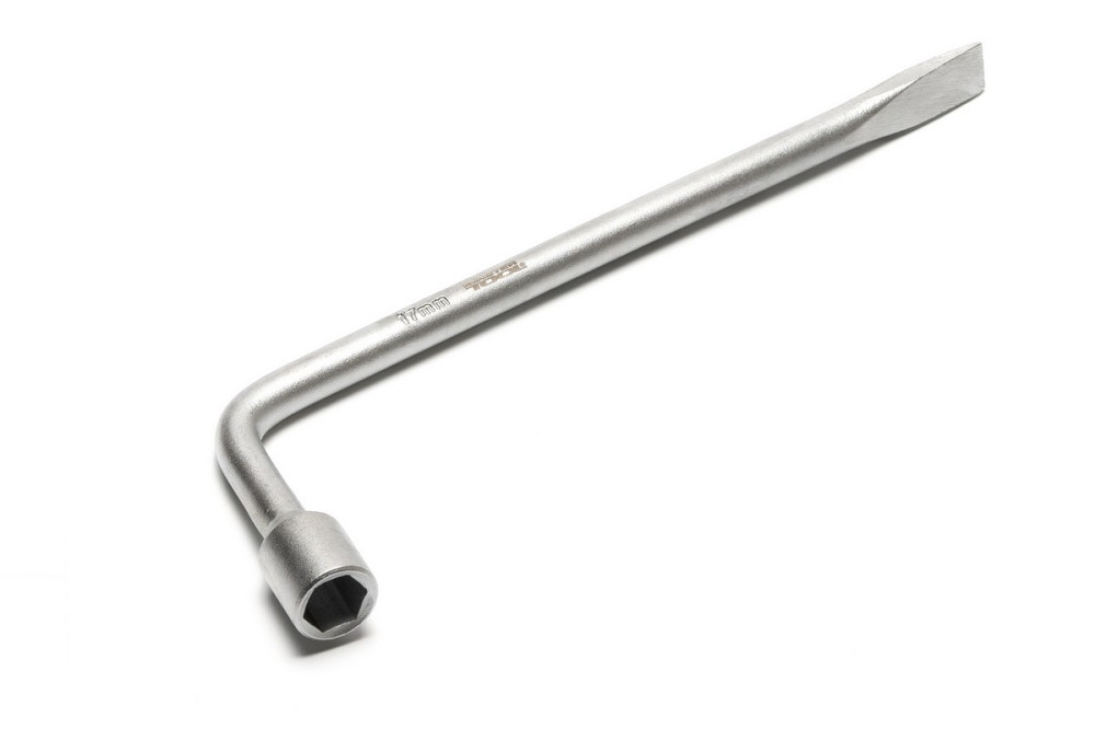 Ключ балонний MASTERTOOL L-Type 17 мм L=350 мм, Ø14 мм 73-0117 Коломыя - изображение 2