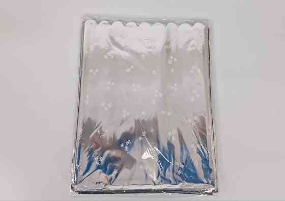 Пакет с рисунком для упаковки подарков   (30*40) №97 фольгированный 