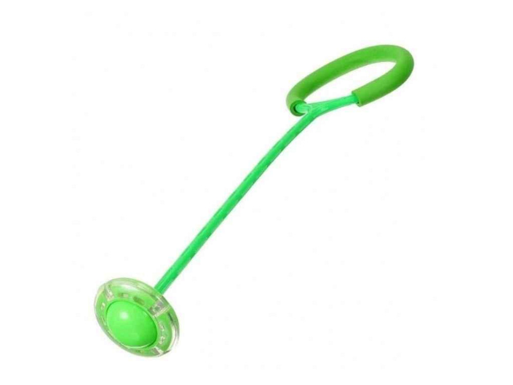 Скакалка 0,62м салатовий з колесиком арт. SR19001 ТМ 7TOYS Київ - фото 1