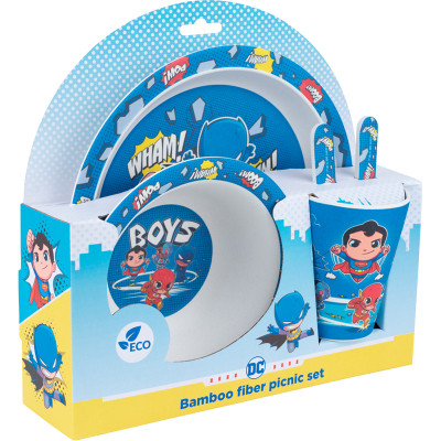 Набор детской посуды Kite DC из бамбука 5 предметов (DC22-313) Винница - изображение 2