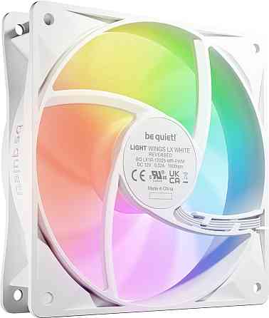 Вентилятор be quiet! Light Wings LX 120mm PWM Reverse White (BL133) ( 22671 ) Харьков