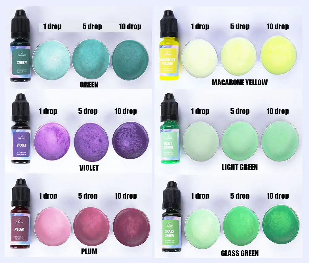 Рідкі барвники для мила та свічок, 24 насичених відтінки, олійні пігменти Кам'янець-Подільський - фото 6