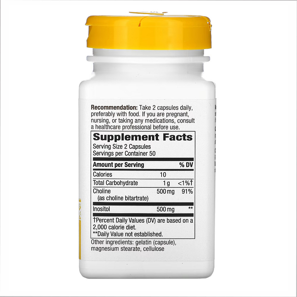 Choline &amp; Inositol - 100 caps Луцьк - фото 2