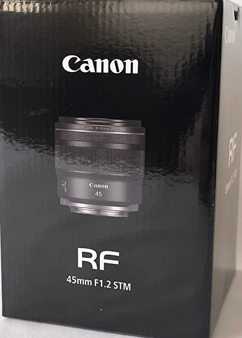Объектив Canon RF 45mm f/1,2 STM (7198C005) Новый. Харьков - изображение 4