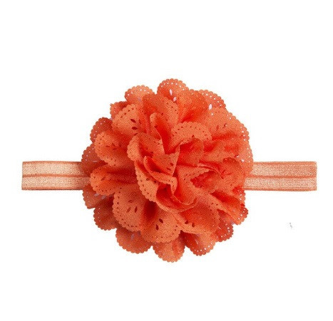 Детская повязка на голову для новороженных one size оранжевый Киев - изображение 1