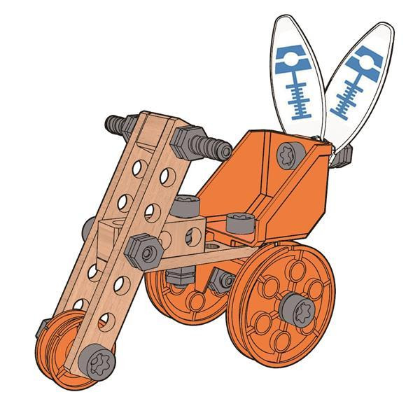 Конструктор Hape Junior Inventor з підсвіткою 57 деталей (E3032) Харків - фото 10