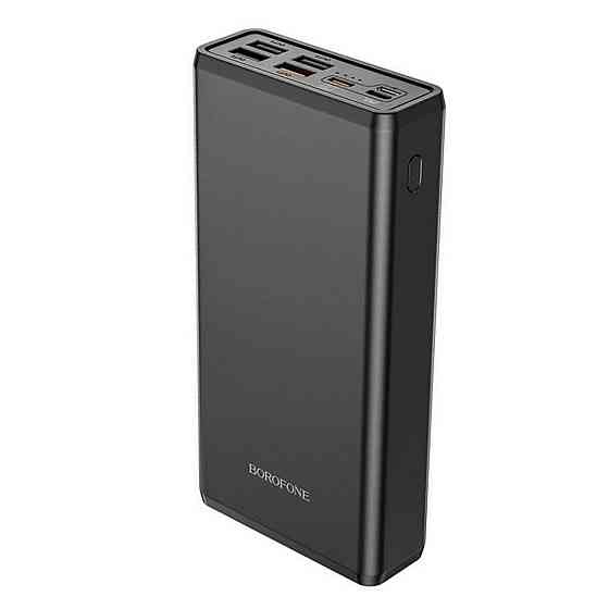 Зовнішній акумулятор BOROFONE BJ11 Rider fully compatible power bank(30000mAh) Black Киев