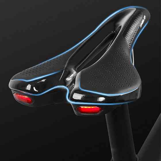 Сідло для велосипеда зі стопами Feel Fit ZD-026 Бровари