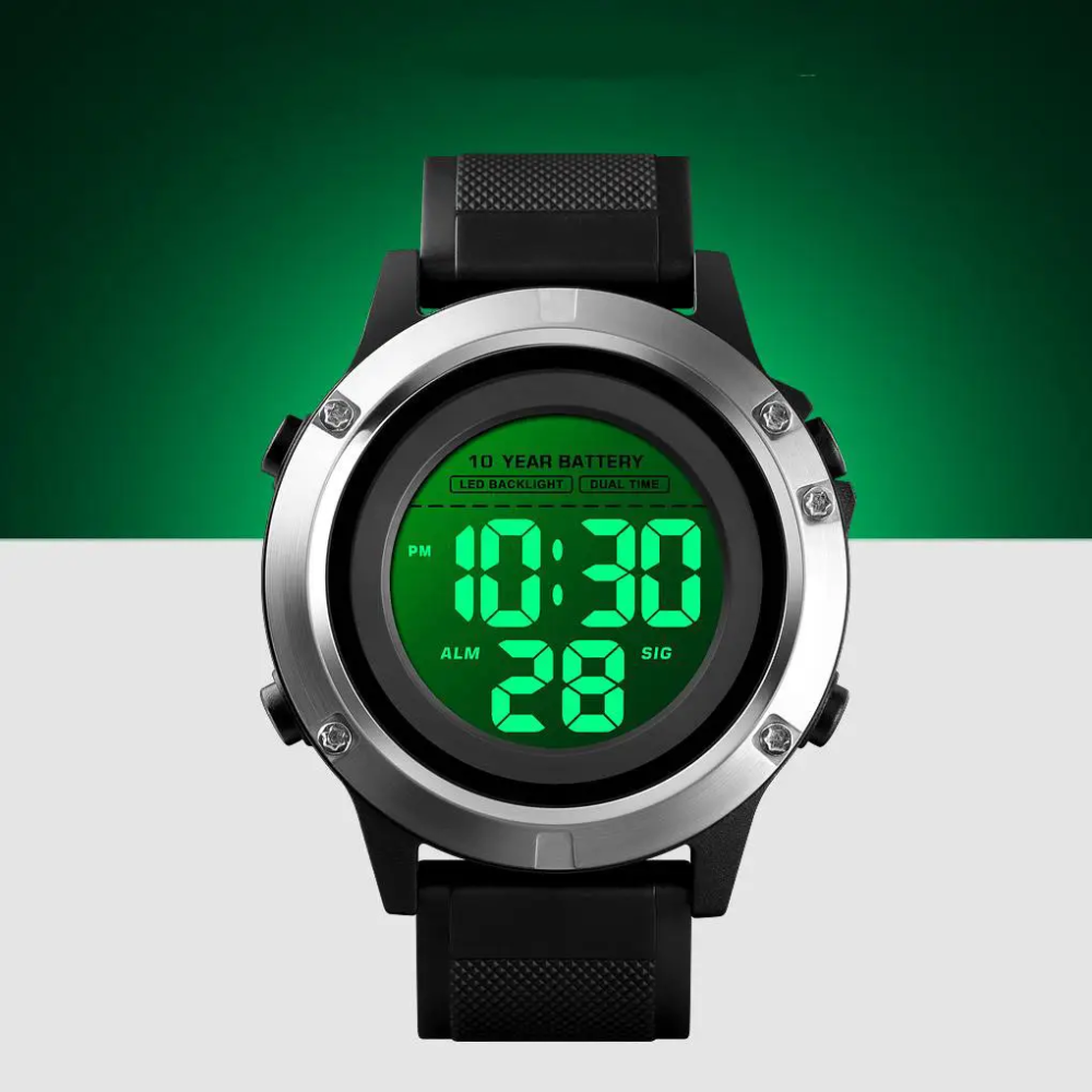 Спортивний наручний годинник Skmei 1518 (Чорний) Вінниця - фото 7