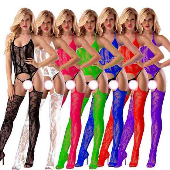 БодиСтокинг с имитацией корсета - Белый - S/M/L – Эротическое бельё Винница