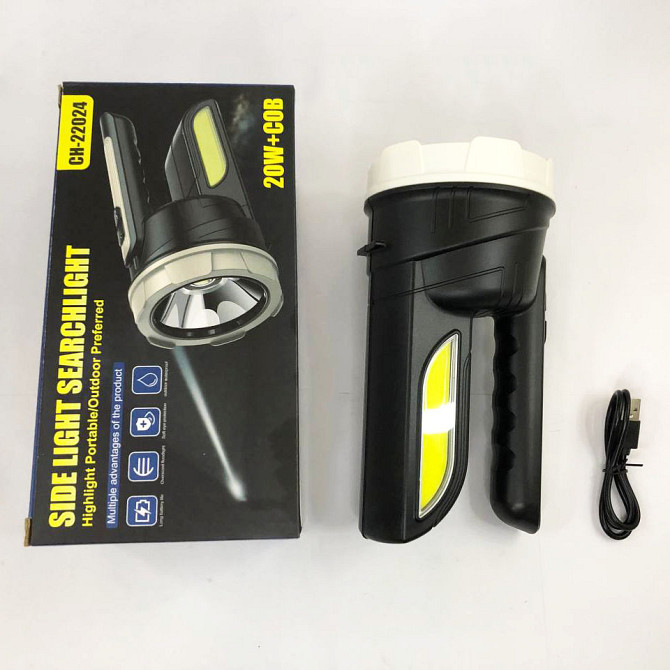 Ліхтарі для кемпінгу camping CH-22024-5W+COB, Ліхтарик світлодіодний для туриста, Ліхтар прожектор FK-50 Львів - фото 7