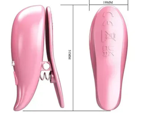 Вібростимулятори для сосків Pretty Love — Leaf, 10 vibration functions, BI-300036 Sex Aura Київ - фото 4