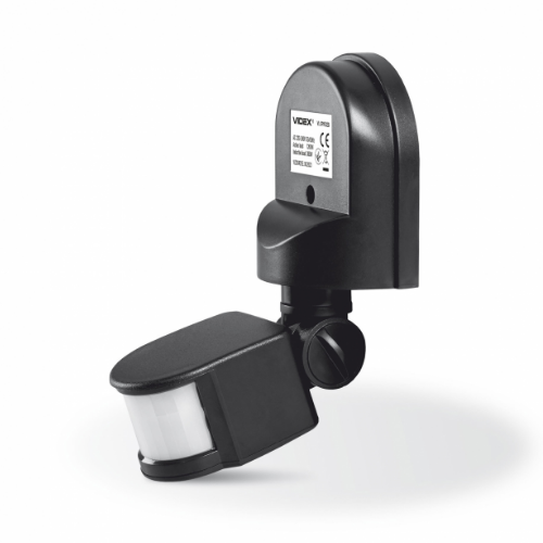 Датчик руху та освітленності 1200W 220V інфрачервоний чорний VL-SPW02B Videx Житомир - фото 3