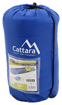 Спальный мешок Спальник туристический одеяло с капюшоном CATTARA 