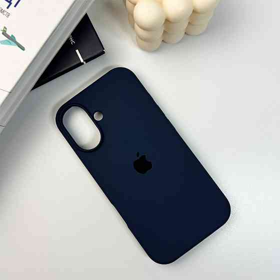 Чохол для смартфона Silicone Full Case AA Open Cam for Apple iPhone 16 7,Dark Blue Київ