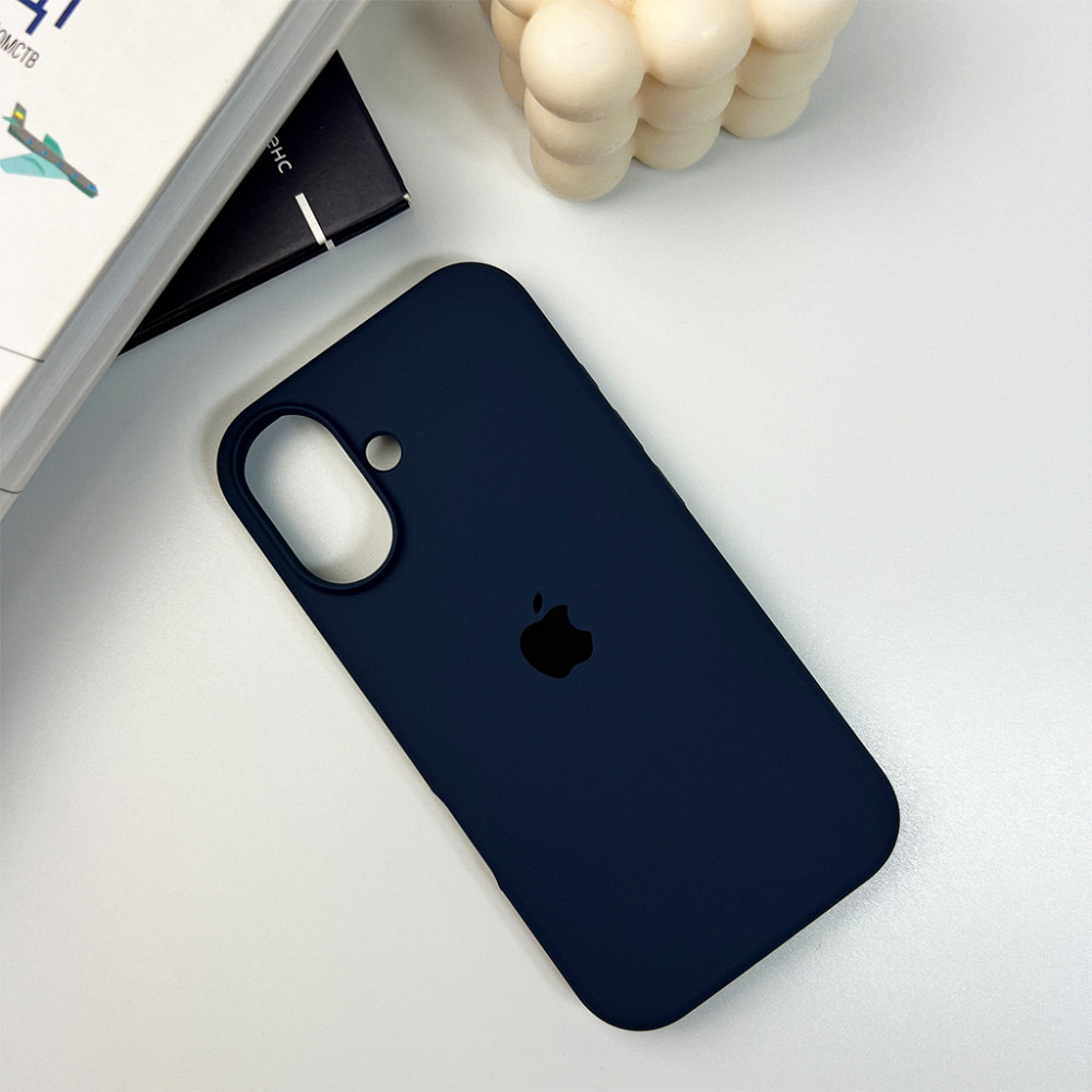 Чохол для смартфона Silicone Full Case AA Open Cam for Apple iPhone 16 7,Dark Blue Київ - фото 2