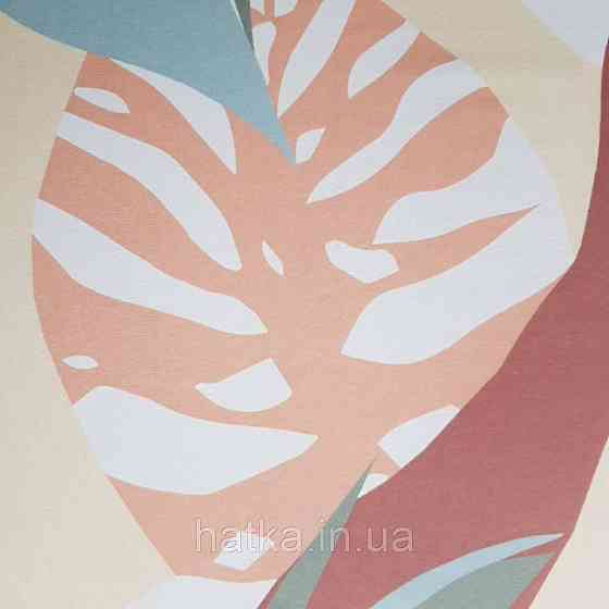 Обои виниловые  Lutece Bensimon панно 260х250 см джунгли листья папоротника монстеры пальмы лианы солнце Киев