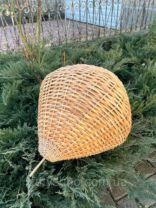 Люстра плетеная из лозы кокон Киев - изображение 3