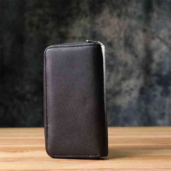 Жіночий гаманець на одне відділення із зернистої натуральної шкіри Tony Perotti 20863_1 (3622 nero) Чорний Київ