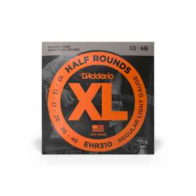 Струни для гітари D'Addario XL Half Rounds Regular Light (10-46) (EHR310) Вінниця