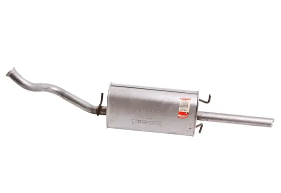 Глушитель Lanos нов. обр. Bosal нерж. закатной треугольный (под хомут) Винница