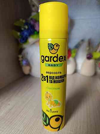Інсектицид-аерозоль Gardex Baby 80 мл від комах і мошок для дітей від 1 року універсальний Харків