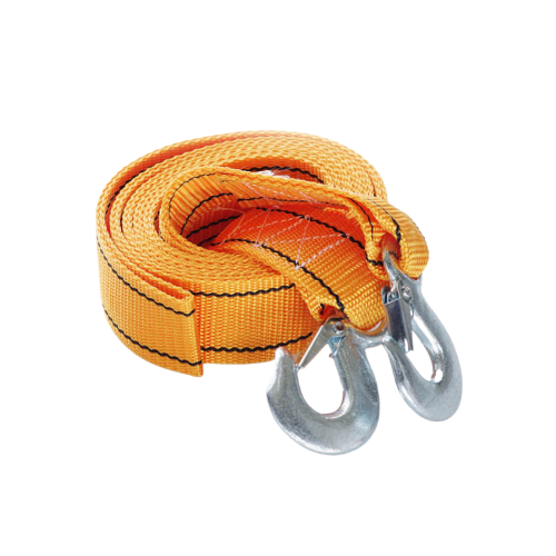 Трос буксирувальний 2,5 тонни 4м*50мм гаки/блістер СИЛА Житомир