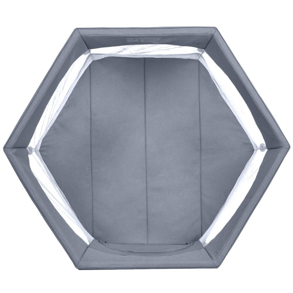 Детский манеж SWIFT 6 ME 1195 Gray 145х117х74 см Винница - изображение 3