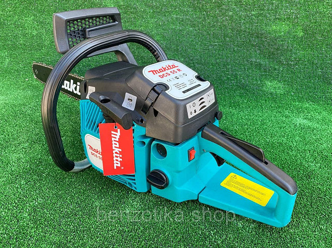 Потужна і надійна Бензопила Makita DCS 55R. Потужність 3.6 кВт, якісна збірка, шина Makita. Київ - фото 2