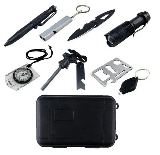 Туристический набор инструментов для выживания 8 предметов Коломыя