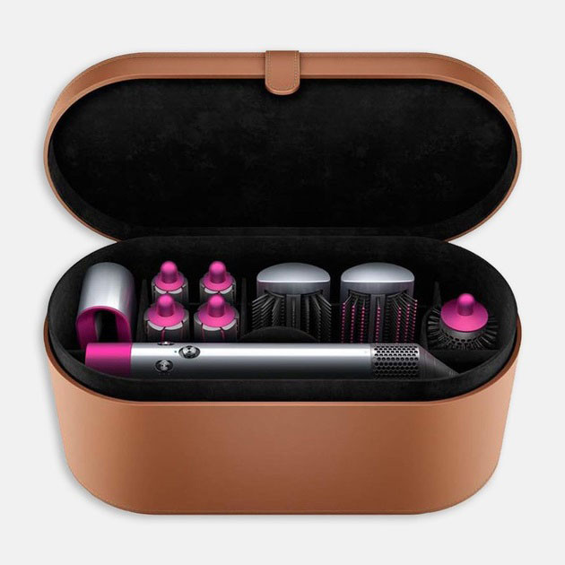 Фен з регулюванням температури і потоку повітря 5 в 1 + Кейс, Стайлер автоматичний для завивки волосся EG-27 Львів - фото 9