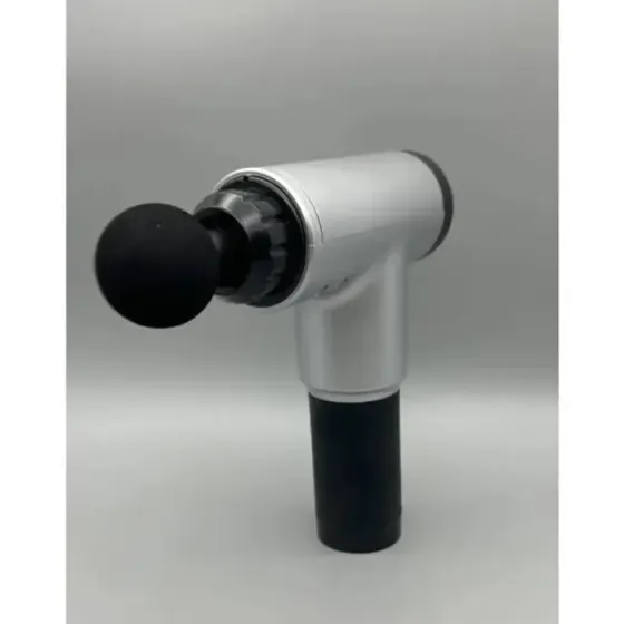 Портативный ручной массажер для тела Fascial Gun KH-320 черный, Мышечный ручной ударный массажер Коломия