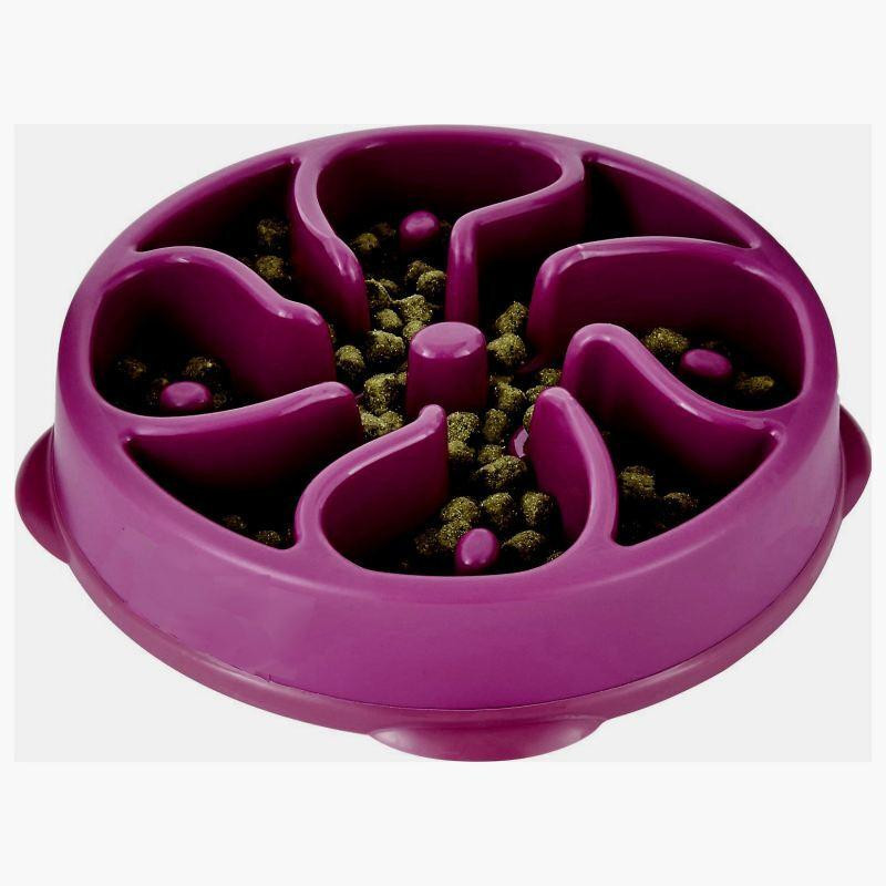 Миска лабіринт для собак Outward Hound Fun Feeder Slo-Bowl Flower (Аутвард Хаунд Фан Фідер Квітка) 20.32 х 24.13 х 5.59 см. Запоріжжя - фото 3