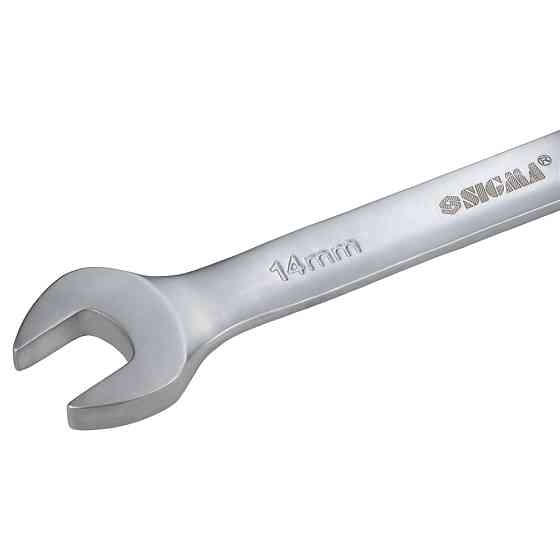 Sigma Ключ рожково-накидной трещоточный 14мм CrV SIGMA (6022141) Коломия