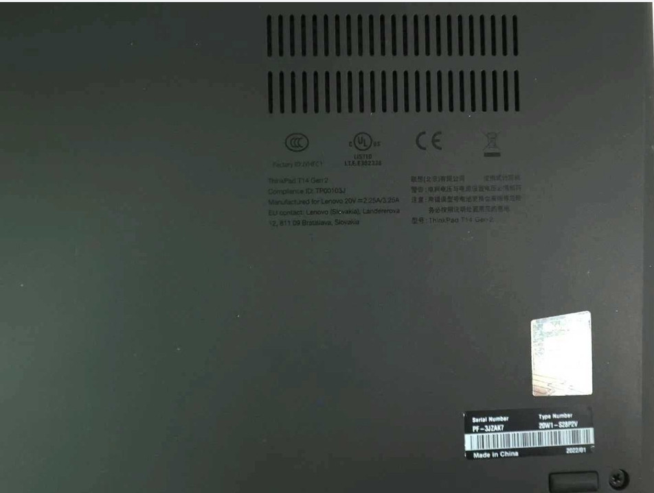 LENOVO THINKPAD T14 GEN 2 | I5-1145G7 | 256GB | 16GB. Киев - изображение 4