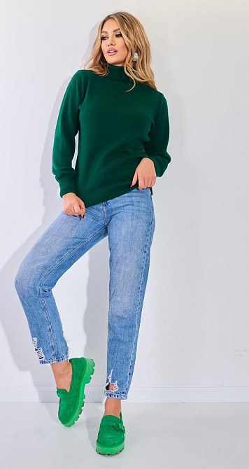 Джемпер свободный с высоким горлом (42-46) Киев - изображение 6