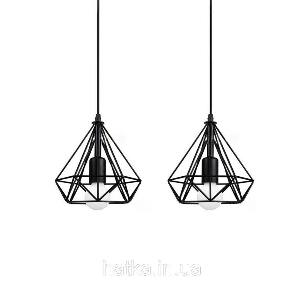 Люстра в стилі лофт GLD-18114-2 на 2 плафони Київ - фото 1