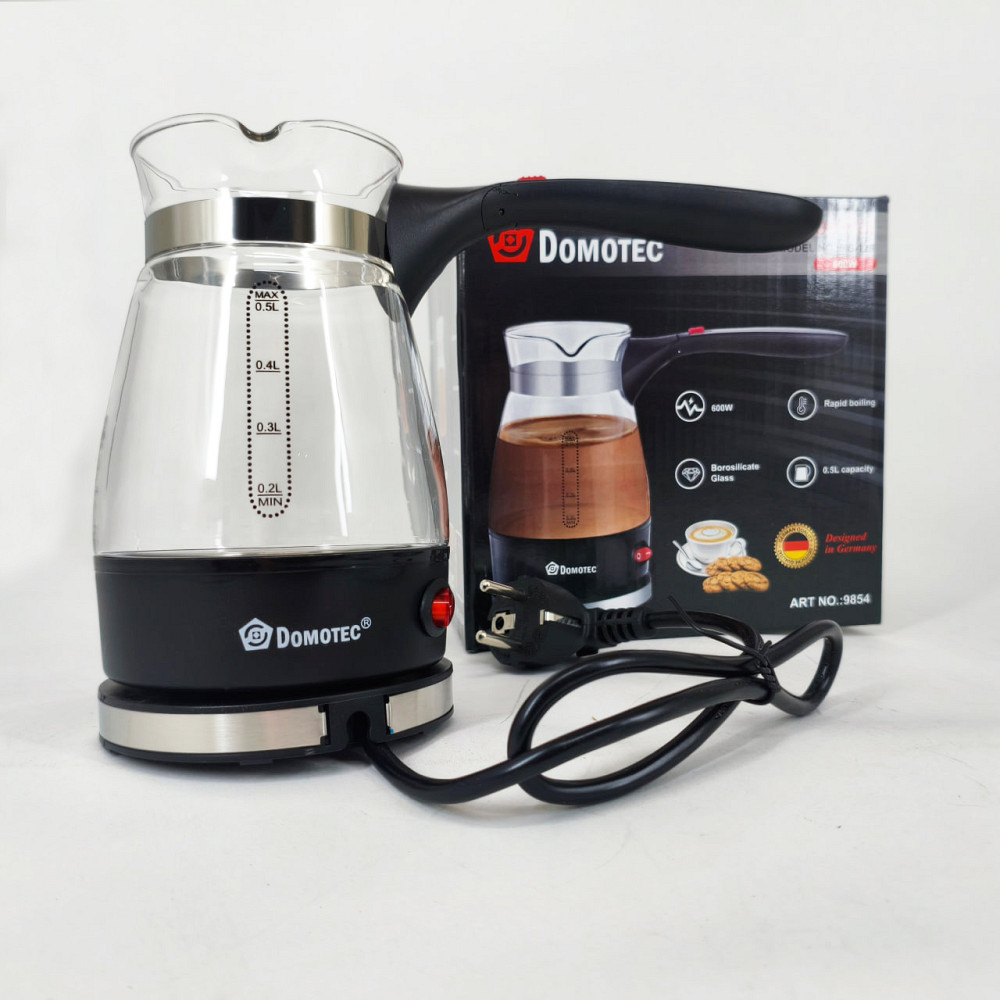 Електрична турка для кави з автовідключенням Domotec R-128 0.5л 600Вт, Електрична турка кавоварка UR-69 Івано-Франківськ - фото 5