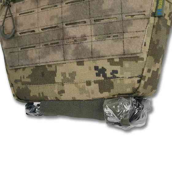 Сумка-напашник M Kiborg GU Cordura Pixel. Сумка напашник пиксель с велкро панелью Киев