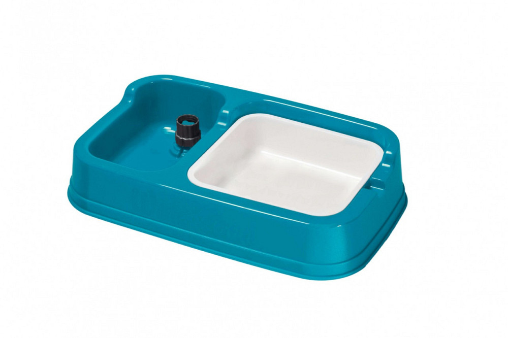 Диспенсер для корму та води 34 x 20.5 x 7 см Київ - фото 6