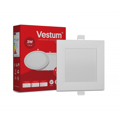Світильник Vestum LED 3W 4000K 220V (1-VS-5201) Вінниця - фото 1