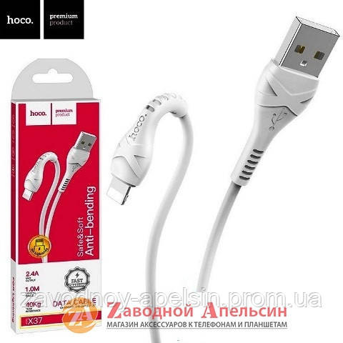 USB кабель Apple iPad iPod lightning classic hoco X37 1м Одесса - изображение 1