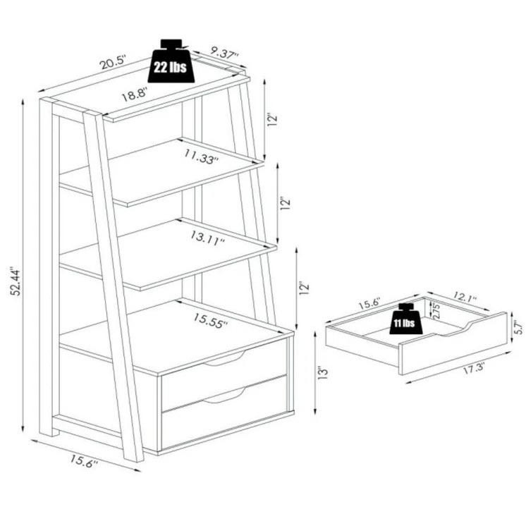 Етажерка для ванної "Матару" венге Миколаїв - фото 3