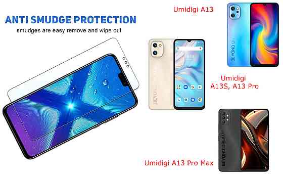 Защитное стекло NeoGlass для Umidigi A13, A13S, A13 Pro, A13 Pro Max – ультрапрозрачное и устойчивое Киев