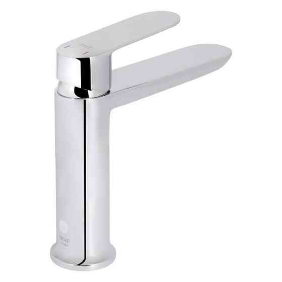 Змішувач для раковини Qtap Evia QTEVI2701CRM47576 (k30), одноважільний, низький, Chrome Харків