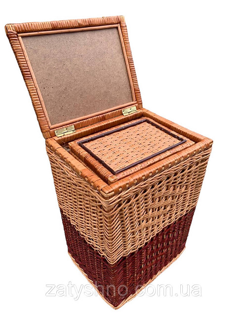 Набір ящиків з лози для білизни Київ - фото 2