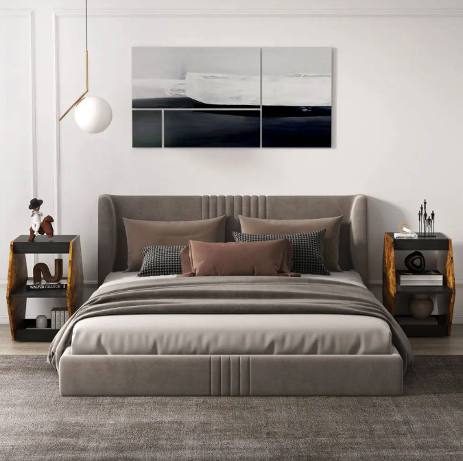 Комплект журнальных столиков Costway Neka шестиугольный Киев - изображение 5