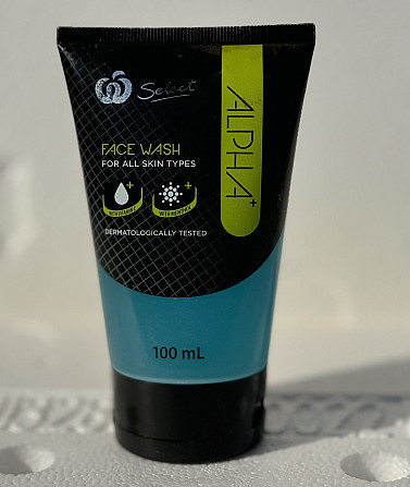Очищувальний гель для вмивання "5 дій проти проблемної шкіри" ALPHA face wash 100 ml Виноградів - фото 2