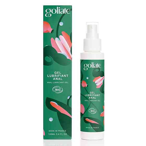 Анальний лубрикант Goliate Gel Lubrifiant Anal 100 мл, розслаблювальний, веган-френдлі Sex Aura Київ