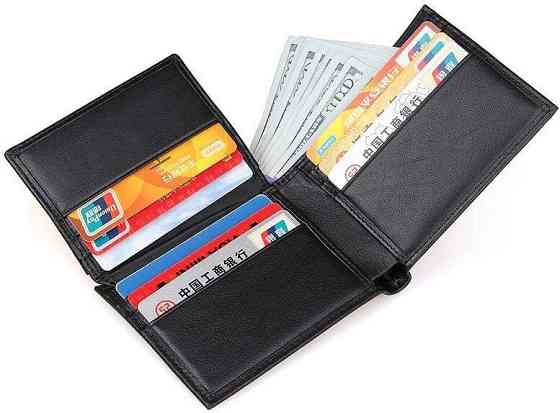 Кошелек мужской Vintage 14449 Черный Киев